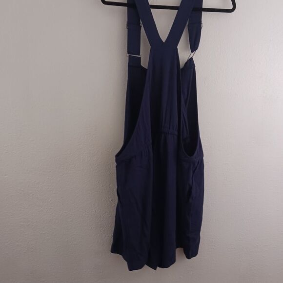 Torrid 3.5 Inch Stretch Twill Shortall blue size 2X - Picture 7 of 7